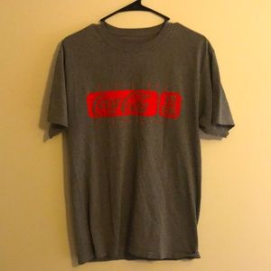 Men’s large Gray Coke shirt!